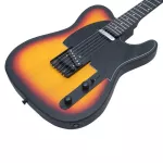 Kazuki BKZ-TTL electric guitar 22 Frets Body Body Wooden Maple, Maple, 2 single coating, whole body coating + free electric guitar bags