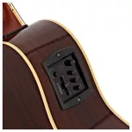 YAMAHA® FSX830C 41 -inch electric guitar, top solid wood, concert style, concave neck with a built -in strap + free guitar bag