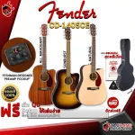 Fender CD -40sce [free gifts free] [with Set Up & QC easy to play] [Center insurance] [100%authentic] Red turtle