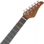 PARAMOUNT PE304 Electric guitar, Super Strat 24, Fret Jumbo, Belt Wood, Maple, Burning Maple, ALNICO HH, Cut the coil ** 1 year warranty **