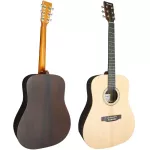 Paramount Qag711 Airy Guitar / QAG711E Electric 41 "Dreadnought style Slide Sterer/Sold Rose Wood, SE-40 coating for the QA model