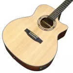 Paramount QAG504  กีต้าร์โปร่ง / QAG504E กีตาร์โปร่งไฟฟ้า 41 นิ้ว คอเว้า ทรง GA ไม้ท็อปโซลิดสปรูซ/โรสวู้ด เคลือบด้าน ปิ๊กอัพ SE-40 สำหรับรุ่น QAG504E