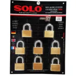 Solo key system, key system 4507 SQ 50 mm 8 balls per set