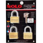 Solo key, key system 4507 SQ 45 mm 3 balls per set