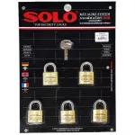 Solo key, key system, 4507N 35 mm, 5 balls per set
