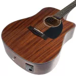 Paramount CD60CEM ไม้มะฮอกกานีทั้งตัว / CD60CES ไม้สปรูซ/มะฮฮกกานี กีตาร์โปร่งไฟฟ้า 41 นิ้ว เคลือบเงา + แถมฟรีกระเป๋า & คาโป้ & ปิ๊ก * ** ประกัน 1