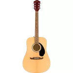 FANDER® FA-125 Acoustic Guitar, 41 inch acoustic guitar, Dreadnought shape, shadow coating + free guitar bag