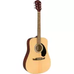 FANDER® FA-125 Acoustic Guitar, 41 inch acoustic guitar, Dreadnought shape, shadow coating + free guitar bag