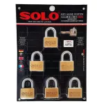 Solo key system, key system 4507 SQ 45 mm 6 balls per set