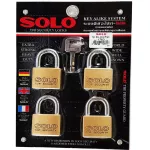 Solo key system, key system 4507 SQ 40 mm 4 balls per set
