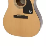 Epiphone® J-15EC 41-inch electric guitar, Advanced Jumbo shape, Sprueus/Mahakani Picks, Nanoflex ™ uses D'Addar cable.