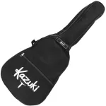 Kazuki กีตาร์โปร่ง 41 นิ้ว คอเว้า รุ่น Deluxe DLKZ41C  + แถมฟรีกระเป๋ากีตาร์โปร่ง & คาโป้ & ปิ๊ก ** กีตาร์โปร่งมือใหม่ที