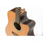 Gusta SDM5CE กีต้าร์โปร่ง Acoustic Guitar Music Arms