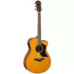YAMAHA® AC1M 40 -inch electric guitar, concert style, Solid Sita Sopz Pickup has SRT + free Sound Hole &
