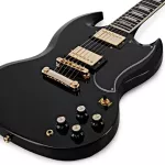 Epiphone® Inspired by Gibson® SG Custom SG 20 Fret Group, Mahogany Hardware Gold, Graphtech, Pickup Hamkop, Alnico Classic Pro ™