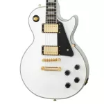 Epiphone® Les Paul Custom Electric guitar 22 Frets Lespol Mahogany Hardware Gold Gold Graph Tech Coating ** 1 year Center **