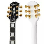 Epiphone® Les Paul Custom Electric guitar 22 Frets Lespol Mahogany Hardware Gold Gold Graph Tech Coating ** 1 year Center **