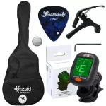 Kazuki kz39c, airy, 39 inch guitar, GA, Blue Wood, + Free Guitar Bags & Cable Setch & Pick ** Beginners' Guitar **