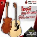 [Bangkok & Metropolitan Region Send Grab Quick] Airy guitar Yamaha F310 [Free gift set] [with Set Up & QC easy to play] [Insurance from the center] [100%authentic] [Free delivery] Red turtle
