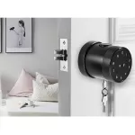 Smart Digital Door Lock, the latest model, 2020, beautiful design, luxurious, specification, knob, Digital Door Lock, fingerprint scan, touch the card via mobile