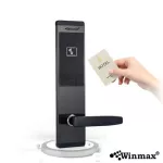Winmax Hotel Lock Digital Lock Winmax Lock with the Winmax-P12B hotel RFID card.