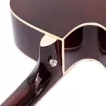 PASSION PS408C, airy guitar, 40 inches, linden, coated linden, neck coated, neck + free, free guitar bag & Pik ** Poke guitar