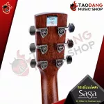 SAGA SF700E Electric Guitar, SF700EC EQ Series [Free gifts] [with SET Up & QC Easy to play] [100%authentic from zero] [Free delivery] Red turtle