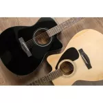 Black, Yamaha FS100C Acoustic Guitar, Guitar, Yamaha, FS100C + Standard Guitar Bag, Standard Guitar Bag