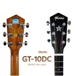 TOP SOLID SPRUCE Electric Guitar Mantic GT-10DCE 41 inch Guitar Electric GT10DCE DREADNOUGHT