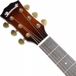 Paramount SOG-60, 40 inches of acoustic guitar, vintage knob, top-top wood, rosewood/Mahogany, Tobacco Sunburst + free guitar bag & pip