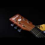 Kazuki Om1CETAC 41 -inch electric guitar, Transacoustic OM Square/Mahogany wood + free, free guitar bag, thick 12