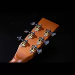 Kazuki Om1CETAC 41 -inch electric guitar, Transacoustic OM Square/Mahogany wood + free, free guitar bag, thick 12