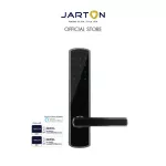 JARTON Digital Door Lock กุญแจดิจิตอล Slimline Stylish Black 3 ระบบ iรุ่น 131042
