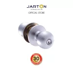 JARTON, general room knob, big plate, SS, model 101007