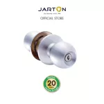 JARTON ลูกบิด Wafer Lock ห้องทั่วไป หัวกลม สี SS จานเล็ก แข็งแรง ทนทาน ส่งไว รุ่น101043