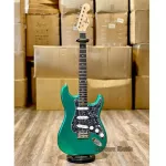 Ready to send electric guitars, siammusic, free gift, Fender Stratocaster, Electric Guitar, Siam Music, Green