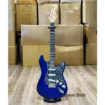 Ready to send electric guitars, Siammusic, many free gifts, Fender Stratocaster, Power Guitar, Siam Music, Blue
