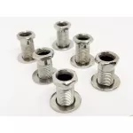 Ready to ship fast, silver knob, silver, can be used with acoustic guitar, electric guitar, two knobs