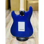 Ready to send electric guitars, Siammusic, many free gifts, Fender Stratocaster, Power Guitar, Siam Music, Blue
