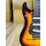 Ready to send electric guitars, Siammusic, many free gifts, Fender Stratocaster, Electric Guitar, Siam Music, Sun Bird