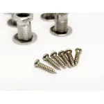 Ready to ship fast, silver knob, silver, can be used with acoustic guitar, electric guitar, two knobs