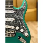 Ready to send electric guitars, siammusic, free gift, Fender Stratocaster, Electric Guitar, Siam Music, Green