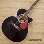 Ready to send a 39-inch airy guitar, Overspeed OS-390C ฺ BK, BK Black, a lot of free guitar guitar, Over Speed ​​OS-39C OS390.