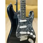 Ready to send electric guitars, Siammusic, many free gifts, Fender Stratocaster, Electric Guitar, Siam Music, Black