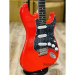 Ready to send electric guitars, Siammusic, many free gifts, Fender Stratocaster, Electric Guitar, Siam Music, red.