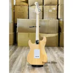 Ready to send electric guitars, siammusic, free gift, Fender Stratocaster, Electric Guitar, Siam Music, wood color