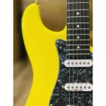 Ready to send electric guitars, Siammusic, many free gifts, Fender Stratocaster, Electric Guitar, Siam Music, Yellow