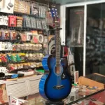 Cheap acoustic guitar, Overspeed OS-38C, size 38 inches