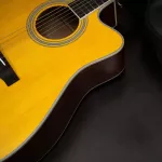 Kazuki Ts-Lite D41CEQTAC1 Electric Guitar Trangutic guitar Transacoustic 41 inch Top Sol Slide/Mahogany + Free