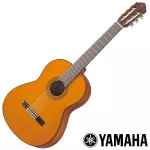 Yamaha® CG142C กีตาร์คลาสสิค ขนาดมาตรฐาน 4/4 ไม้หน้าโซลิดอเมริกันซีดาร์/ไม้นาโต้  Solid American Cedar Top Classical Gu